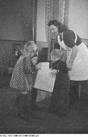 Kindergärten. Reportage, Dezember 1950