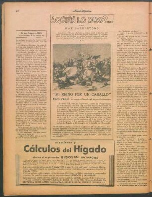 ¿Quién lo dijo?...