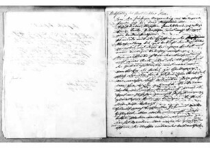 Josef Karl Kern, Mannheim, an Johann Baptist Bekk: Bürgerversammlung in Mannheim; Forderungen der Bürgerversammlung, 02.1848, Bl. 6 und 8.