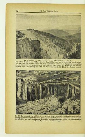 Die Hermannshöhle bei Rübeland im Harz