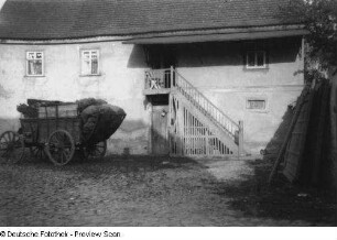 Leipzig, Bauerngut Brandt, Kastenwagen