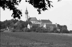 Andechs: Kloster Andechs, Gesamtansicht