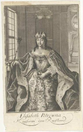 Bildnis der Elisabeth Petrowna von Rußland