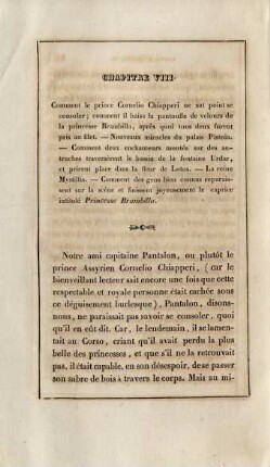 Chapitre VIII. Comment le prince Cornelio Chiapperi ne sut point se consoler ... et finissent joyeusement le caprice intitulé Princesse Brambilla