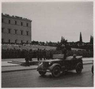 Wehrmachtssoldaten, Siegesparade in Athen