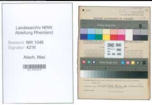 Entnazifizierung Max Alisch , geb. 08.07.1894 ()