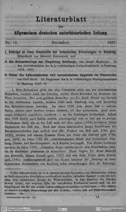 No. 12. December 1857