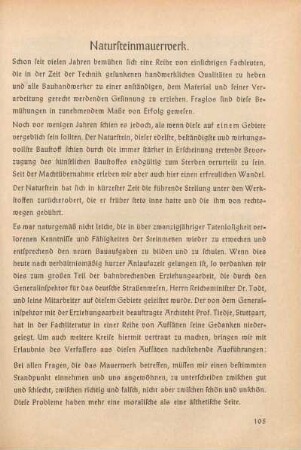 Natursteinmauerwerk