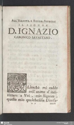 Dedicatio