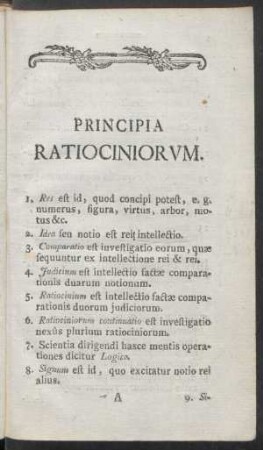 Principia Ratiociniorum