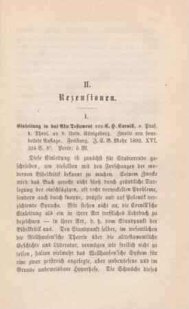 667-671 [Rezension] Cornill, Carl Heinrich, Einleitung in das Alte Testament