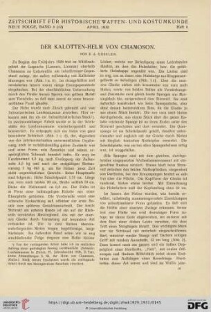 Der Kalotten- Helm von Chamoson