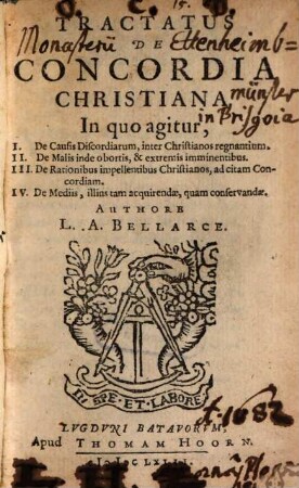 Tractatus de Concordia christiana