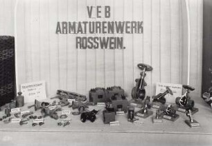 Stand des VEB Armaturenwerk Roßwein
