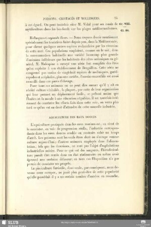 Aquiculture Des Eaux Douces