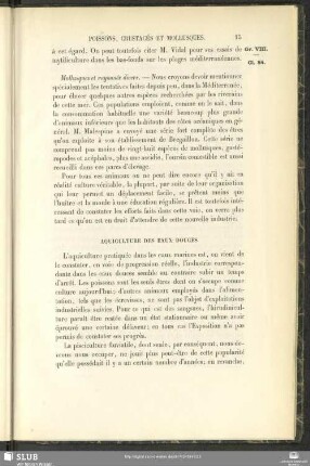 Aquiculture Des Eaux Douces
