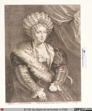 Bildnis Isabella d'Este, Markgräfin von Mantua, geb. Prinzessin von Ferrara