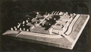 Max-Klinger-Schule (IV. Höhere Mädchenschule) : Leipzig. Max Klinger-Schule (IV. Höhere Mädchenschule). Modellaufnahme