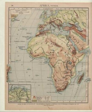 Afrika, physisch, Unter-Ägypten