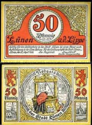 Lünen 50 Pfennig