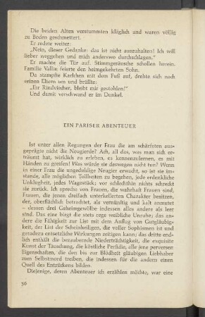 Ein Pariser Abenteuer