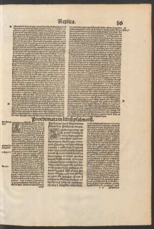 Prothemata in librum psalmorum.