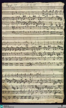 Symphonies - Mus. Hs. 665 : orch; D; BrinzingMWV 7.103