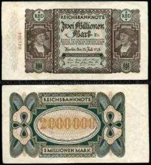 Reichsbanknote 2 Millionen Mark