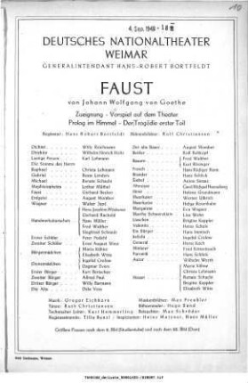 Faust Der Tragödie erster Teil