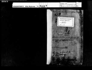 Die Abwicklung des erzstiftisch- kölnischen judenschaftlichen Schulden- Tilgungswesen