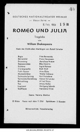 Romeo und Julia