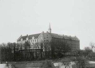 Stollberg (Sachsen), Frauengefängnis Hoheneck, Ansicht von Südwesten