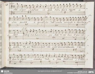 Recitativo: Deh signor cavaliero