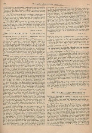 610-612 [Rezension] Barth, Karl, Die christliche Lehre nach dem Heidelberger Katechismus