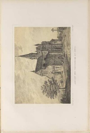 Illustration: Ansicht Der Pfarrkirche Zu Sinzig.