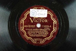 Prodaná nevěsta : Předehra; II díl: Proč bychom se netěšili / (Sabina - Smetana)