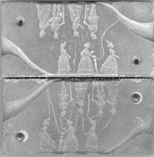 Gießform für Zinnfiguren