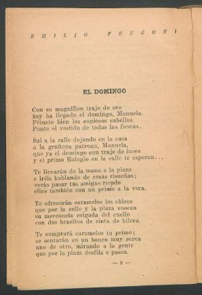 El domingo