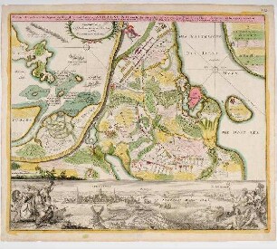 Prospect, Grundris und Gegent der Königl. Schwed. Vestung Stralsund