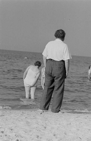 Badegäste am Prerower Strand