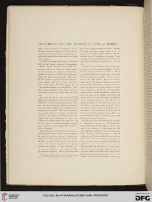 Hatshepsu and the temple of Deir el Bahari