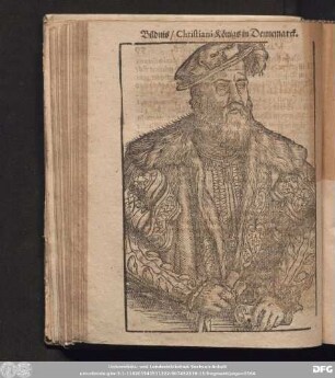 [Leichpredigt/ ubern tödtlichen Abgang Christiani, Königs in Dennemarck.]