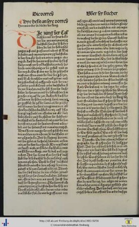 Dye vorred Hieronimi uber die bücher der künig