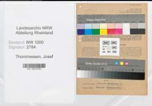Entnazifizierung Josef Thommessen, geb. 14.03.1895 (Kaufm.Angest.)