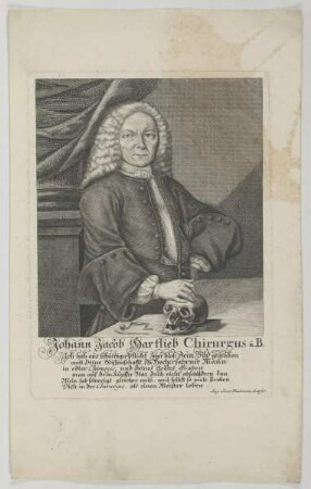 Bildnis des Johann Jacob Hartlieb