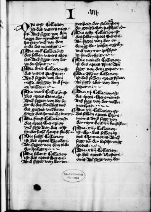 Johannes Cassianus: 'Collationes patrum' (obd. Übersetzung)