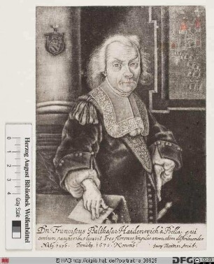 Bildnis Franz Balthasar Haidenreich