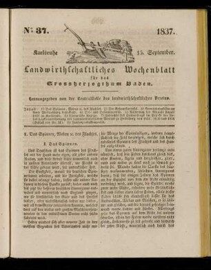 No 37. 1837. 15. September