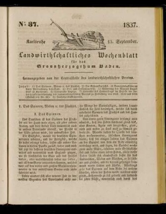 No 37. 1837. 15. September
