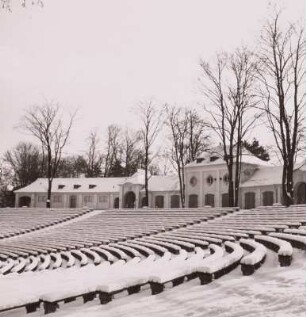 Großer Garten : Dresden, Großer Garten. Freilichtbühne "Junge Garde" (1953-1955; Herbert Schneider, Kurt Röthig, Hans Konrad, Lothar Thiel, Heinz Hirsch)